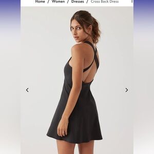 Outdoor Voices cross back dress NWT